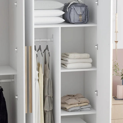 Almirah: Modern White Color Almirah