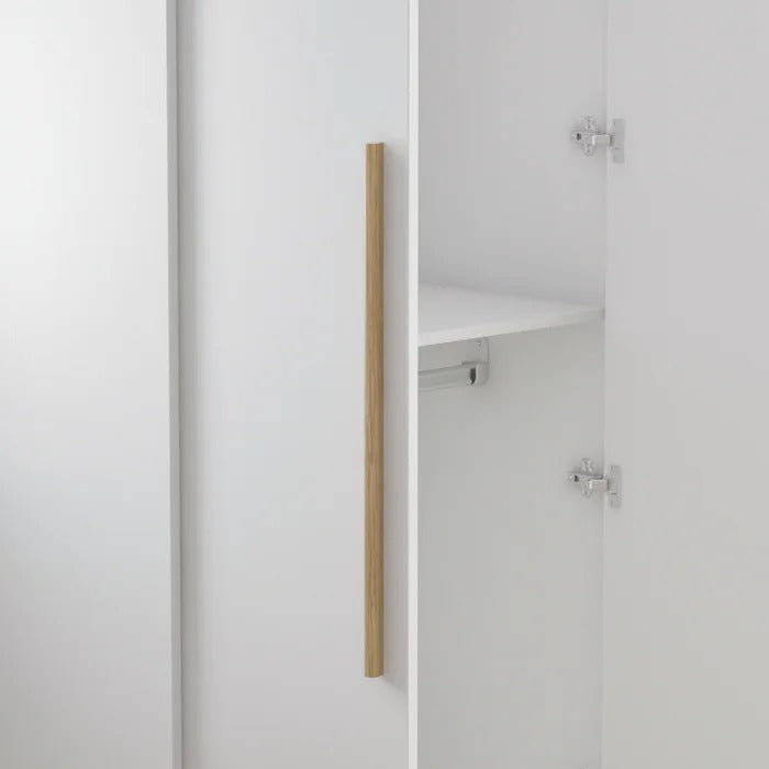 Almirah: Modern White Color Almirah