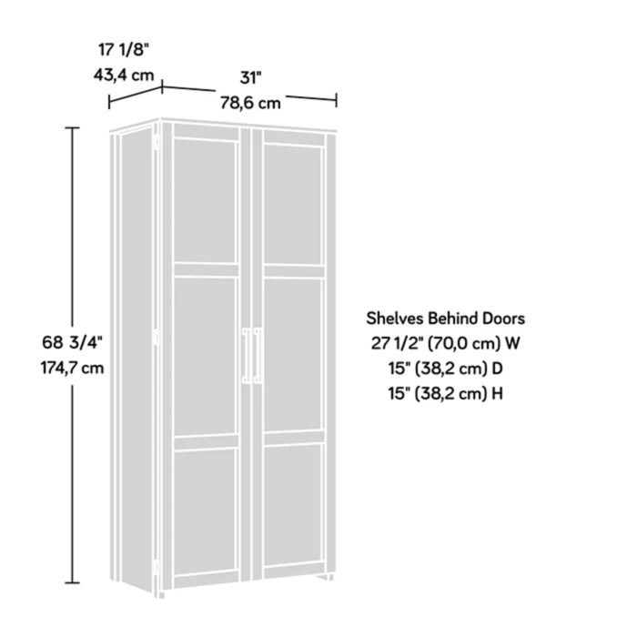 Almirah NICK 2 Door Wardrobe