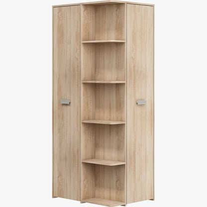 Almirah: Rosa Natural Wood Wardrobe