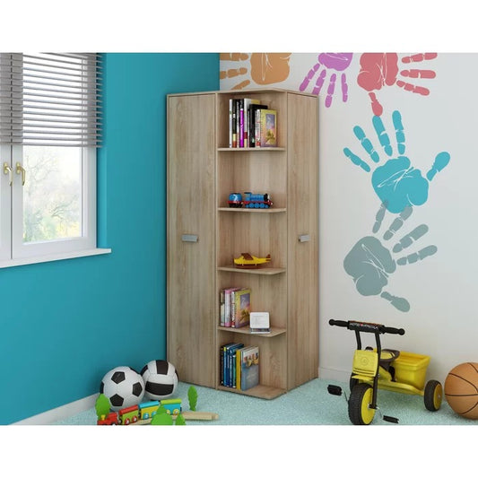 Almirah: Rosa Natural Wood Wardrobe