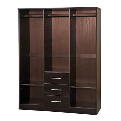 Almirah: Solid Wood Wardrobe With Mirror