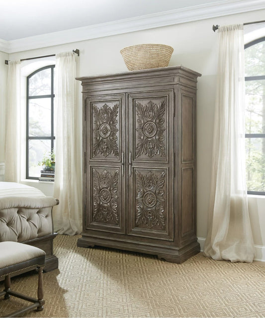 Almirah: Traditional 6 Drawer Brown Almirah