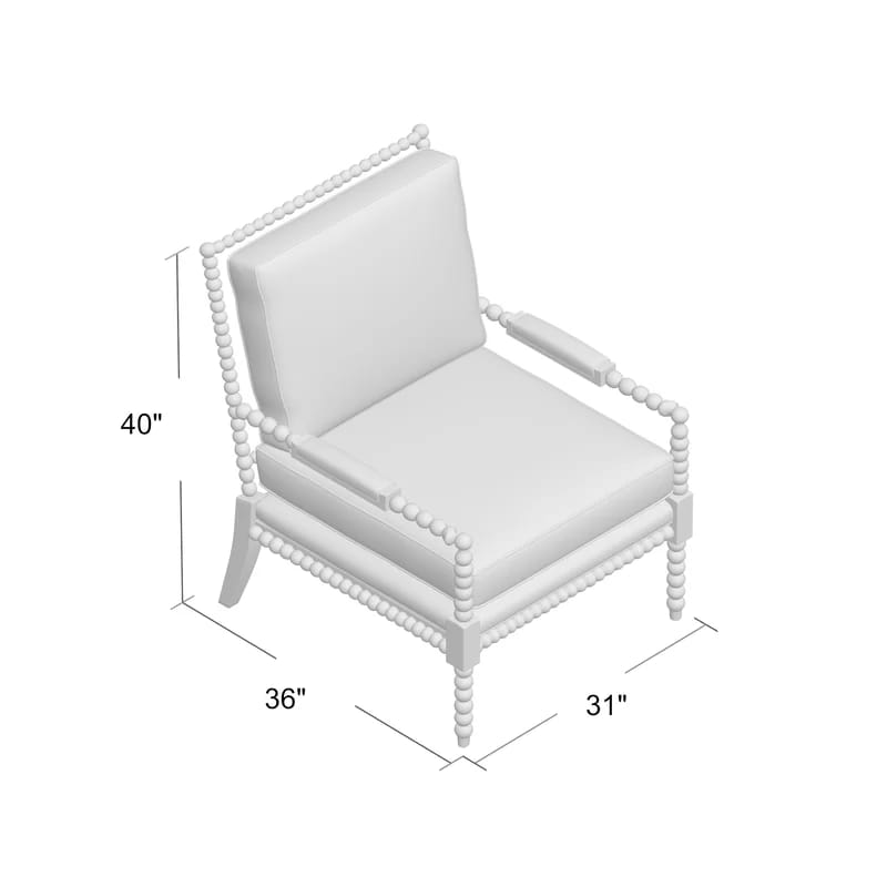 Armchair : Anny  27.75'' Wide Armchair
