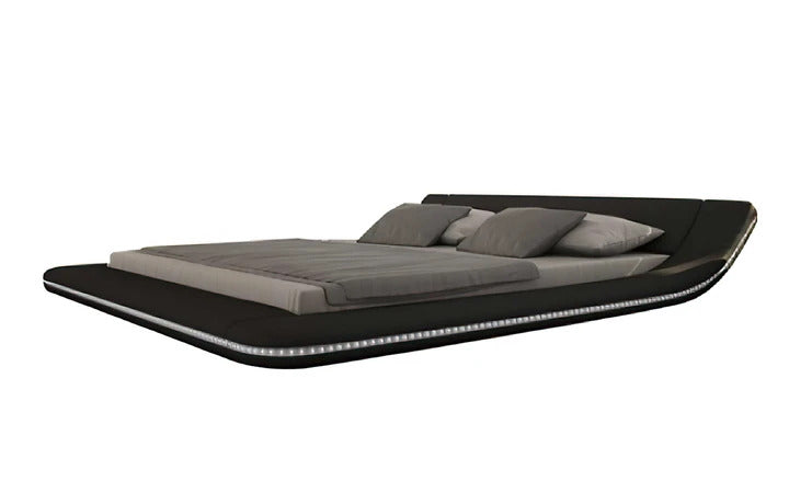 BED OWL Modern Bed with LED Lights