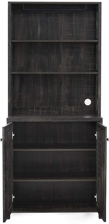 Bar Cabinet: Bar Cabinet with Microwave Stand 