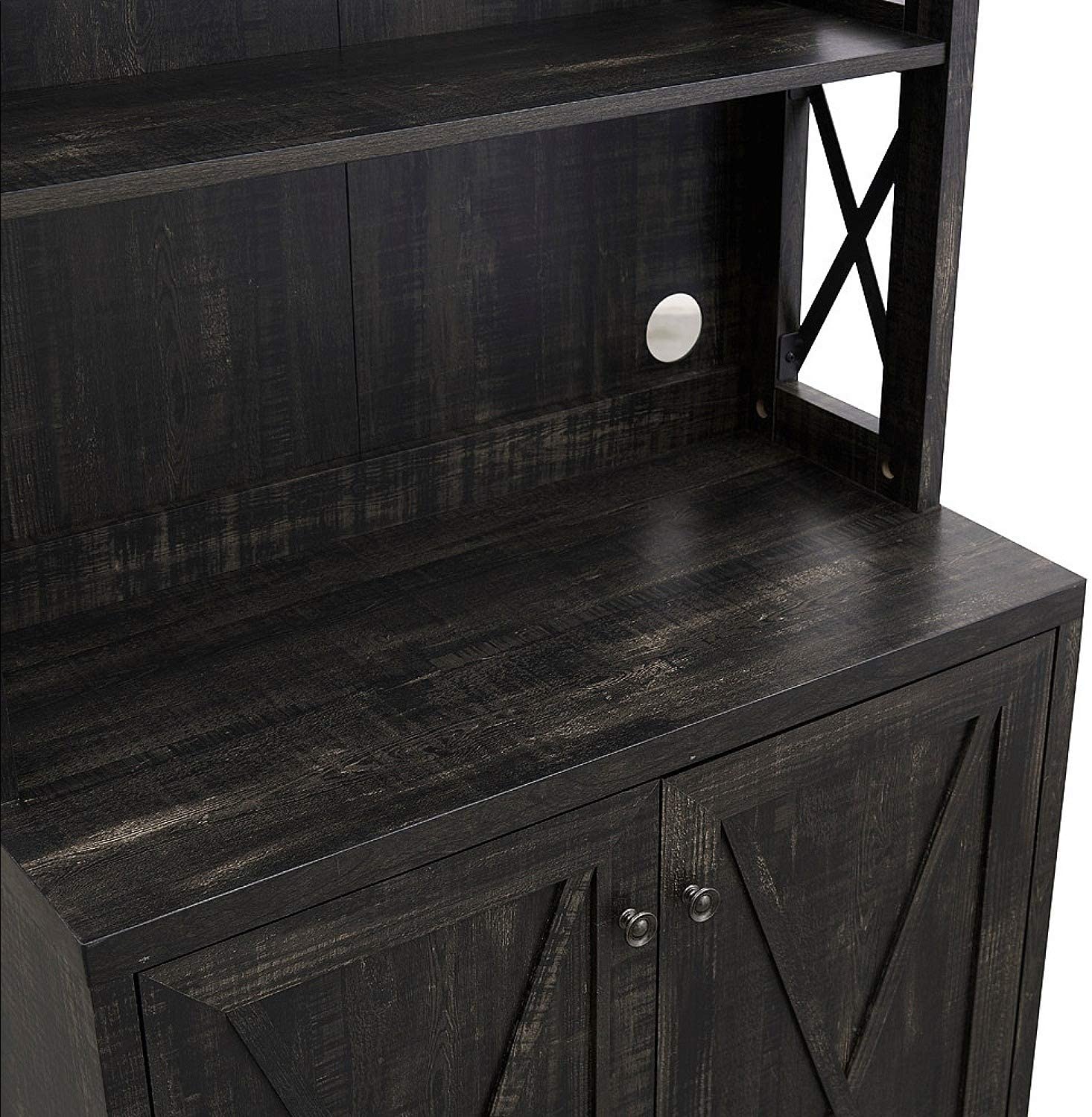 Bar Cabinet: Bar Cabinet with Microwave Stand 