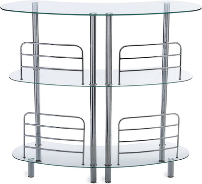 Bar Cabinet: Contemporary Modern Home Liquor Bar 