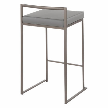 Bar Chairs: 27.75 in. Counter Stool - Set of 2