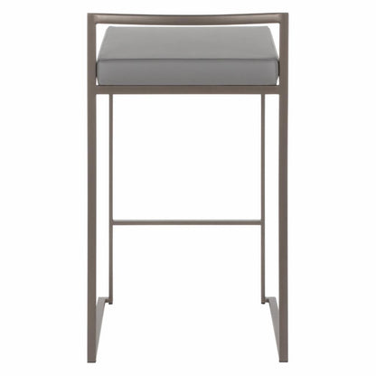 Bar Chairs: 27.75 in. Counter Stool - Set of 2