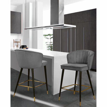 Bar Chairs: 28 in. Upholstered Counter Stool