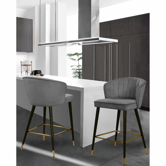Bar Chairs: 28 in. Upholstered Counter Stool