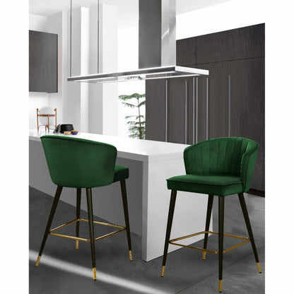 Bar Chairs: 28 in. Upholstered Counter Stool