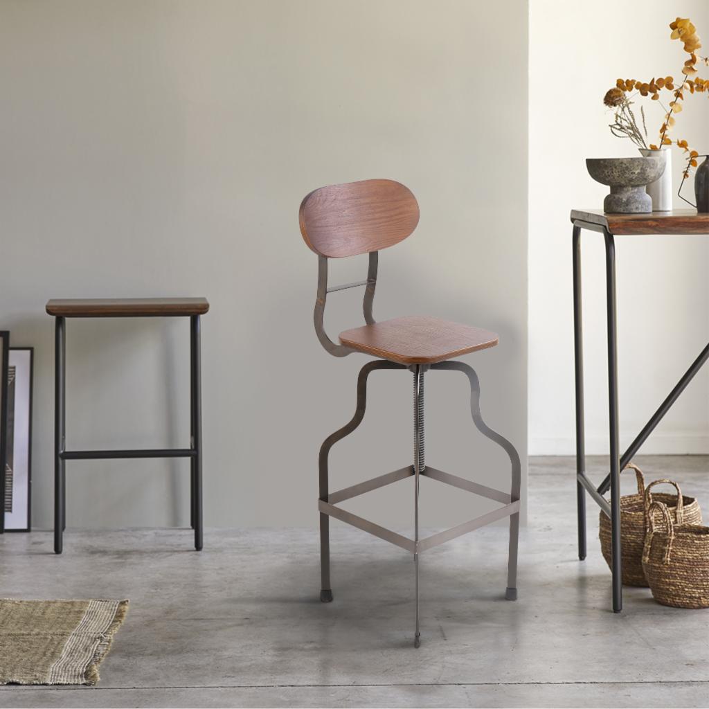 Bar Chairs: Adjustable Swivel Bar Stool