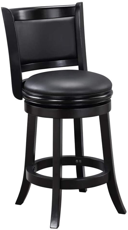 Bar Stool: Counter Height Swivel Stool, 24-Inch