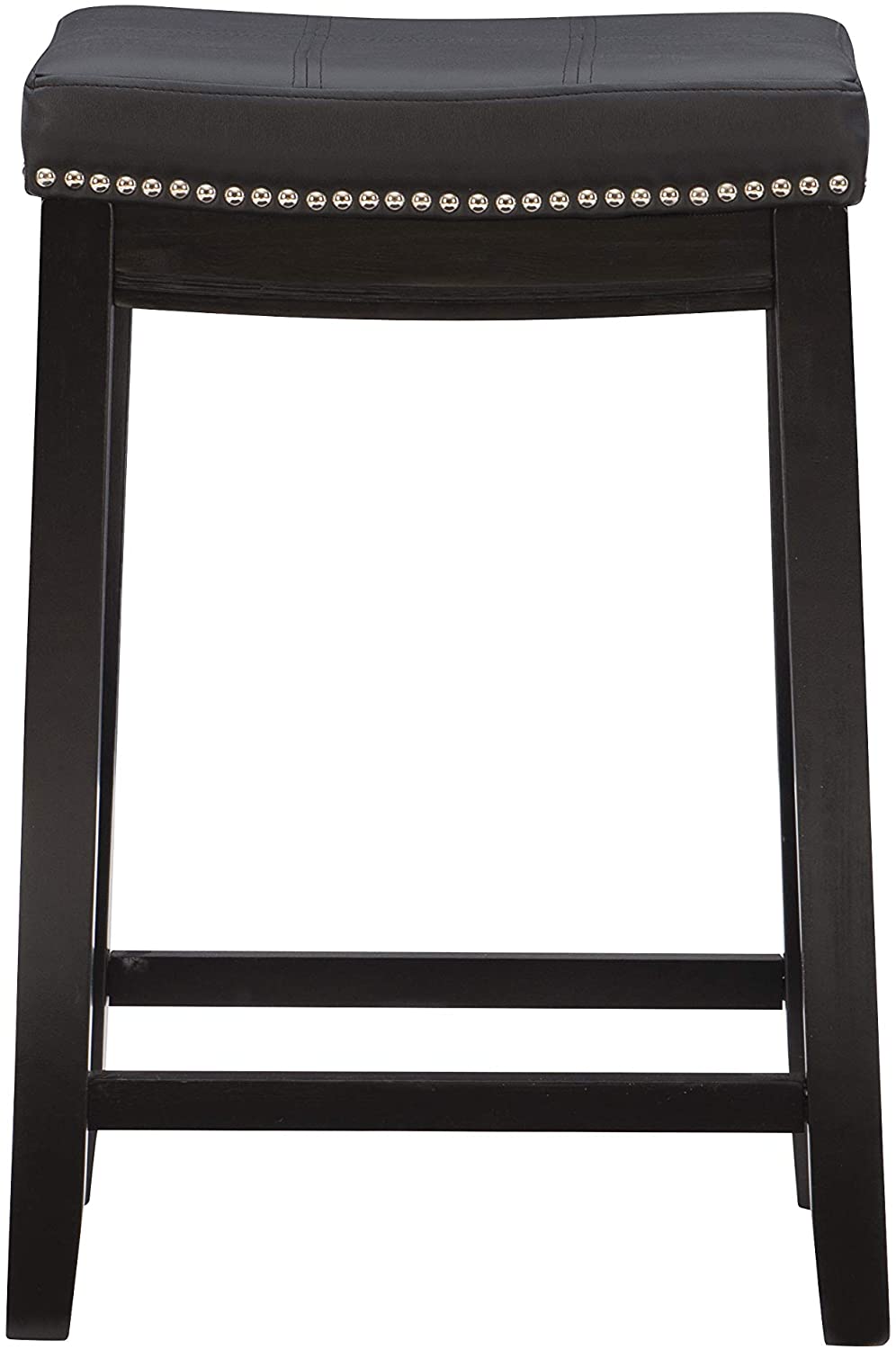 Bar Stool: Counter Stool, Black, 26" x 18" x 12.75"