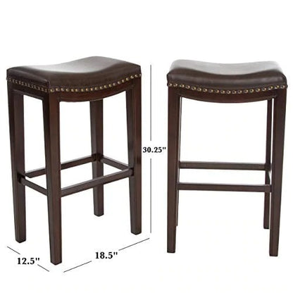 Bar Stool Counter Stool, Black, 26 x 18 x 12.75