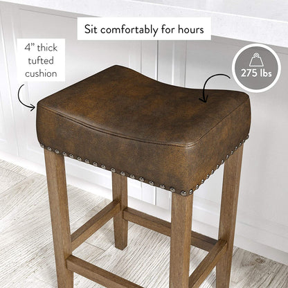 Bar Stool : Kitchen Counter Bar Stool 24"