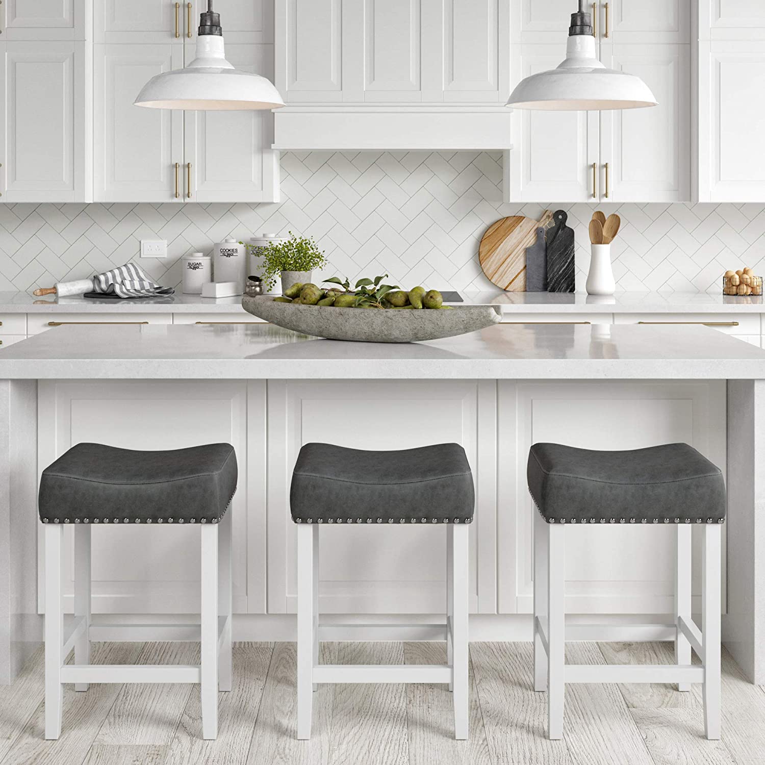 Bar Stool : Kitchen Counter Bar Stool 24"