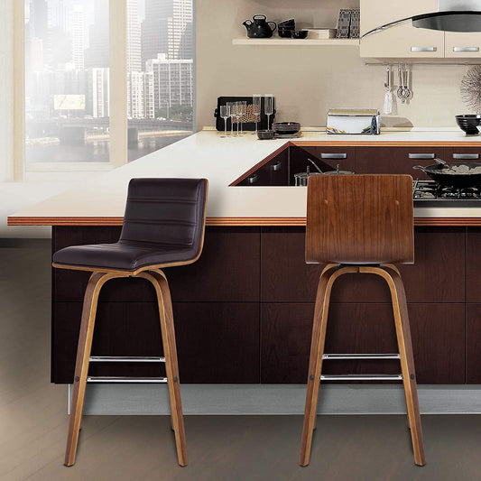Bar Stool Kitchen and Dining , 26 Brown Walnut