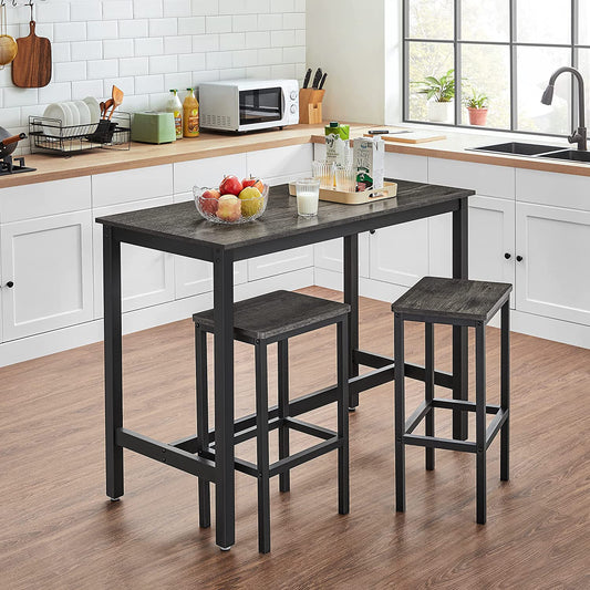 Bar Stool: Living Room, Party Room, Charcoal Gray and Black