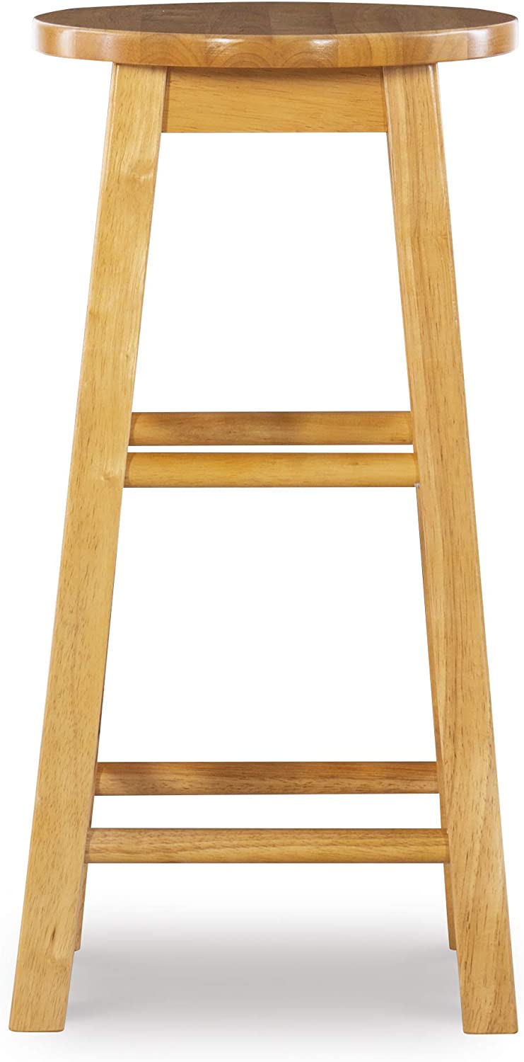 Bar Stool: Round Seat, 24-Inch 