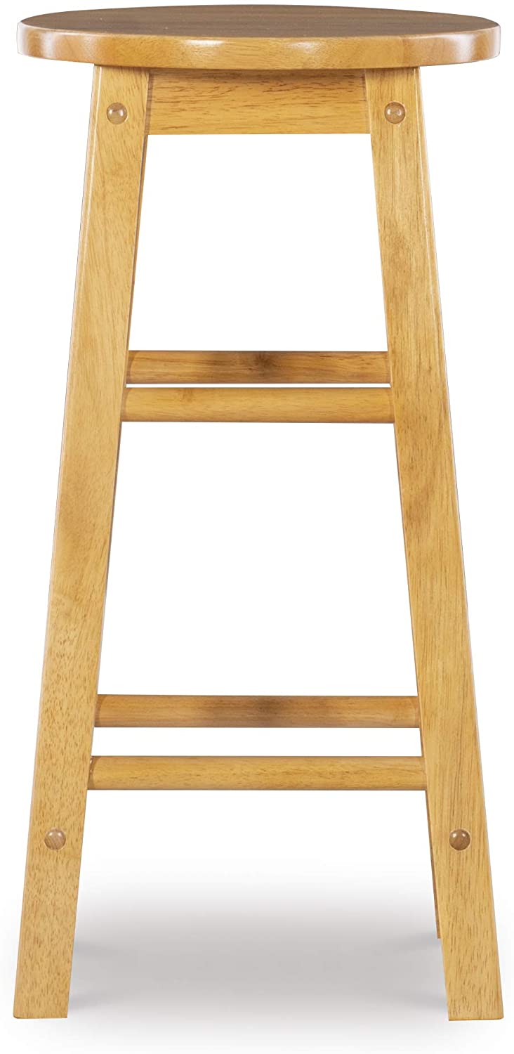 Bar Stool: Round Seat, 24-Inch 