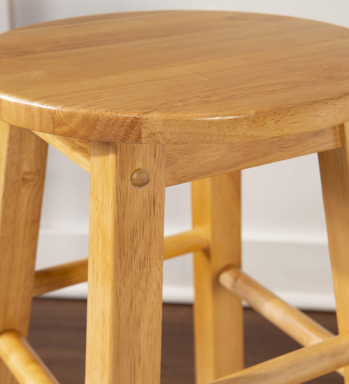 Bar Stool: Round Seat, 24-Inch