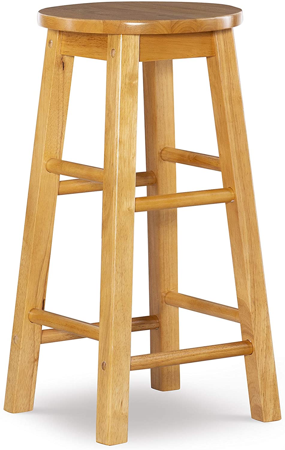 Bar Stool: Round Seat, 24-Inch 