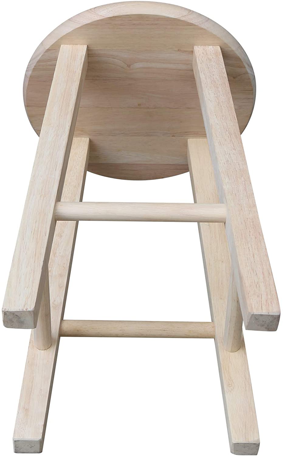 Bar Stool Round Top Stool, Unfinished 