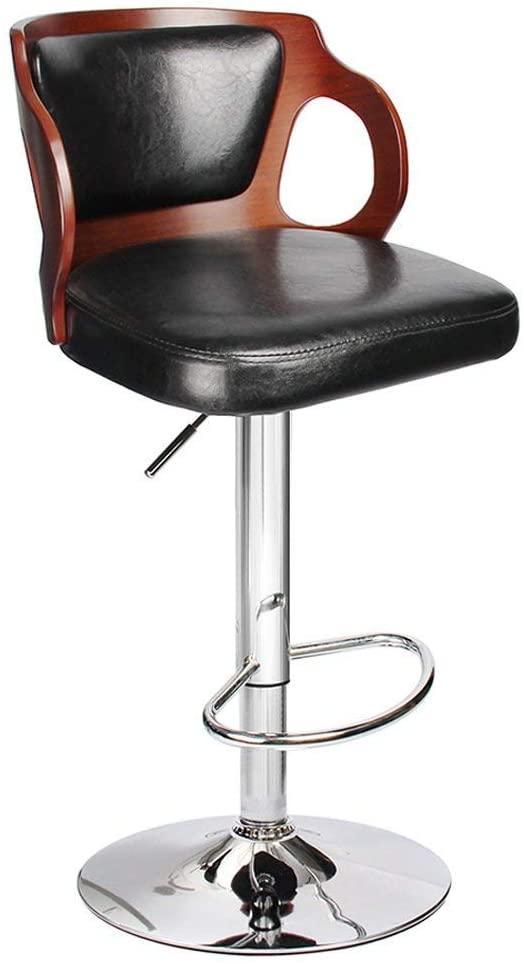 Bar Stool: Seat Extremely Comfy Bar Stool 1 Piece (Black)