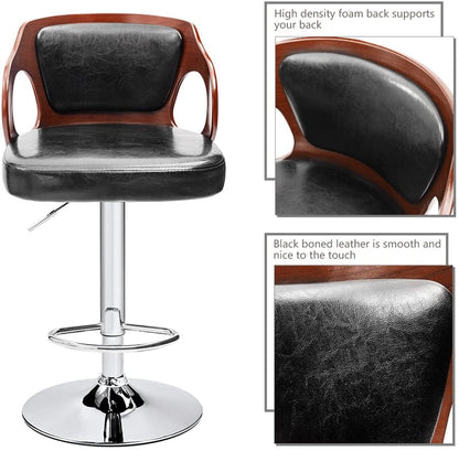 Bar Stool: Seat Extremely Comfy Bar Stool 1 Piece (Black)