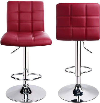 Bar Stool: Set of 2,Counter Height Swivel Stool by Leopard