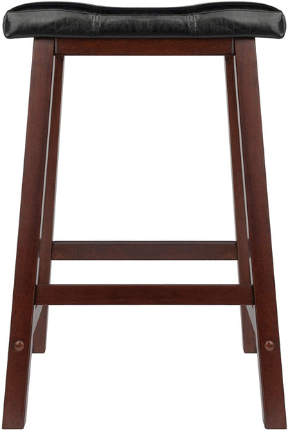 Bar Stool Stool, 24 Antique Walnut 