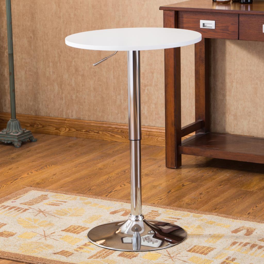 Bar Table: Adjustable Height Bar Table