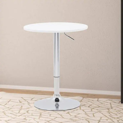 Bar Table: Adjustable Height Bar Table