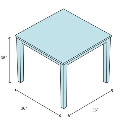 Bar Table: Bar Counter Height Pub Table