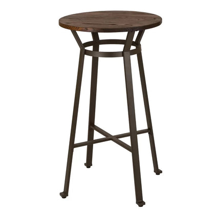 Bar Table: Bar Height 23.62'' Iron Pub Table