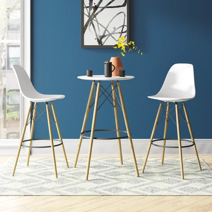 Bar Table Set: 2- Person Bar table and Chair