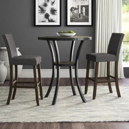 Bar Table Set: 2 Seater Bar Height Pub Set