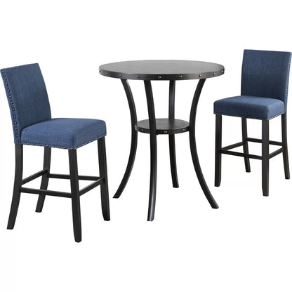 Bar Table Set: 2 Seater Bar Height Pub Set
