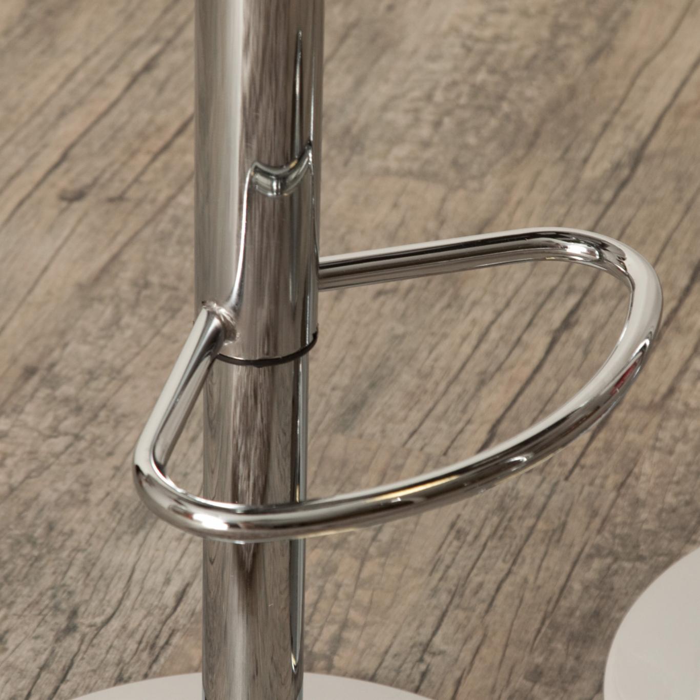 Bar Table Set: 3-Piece Adjustable Height Pub Set
