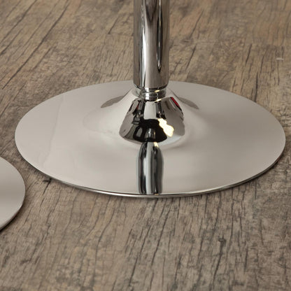 Bar Table Set: 3-Piece Adjustable Height Pub Set