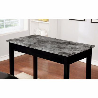 Bar Table Set: 3 Piece Counter Height Pub Table Set