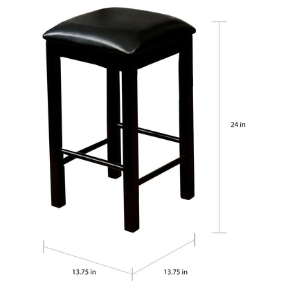 Bar Table Set: 3 Piece Counter Height Pub Table Set