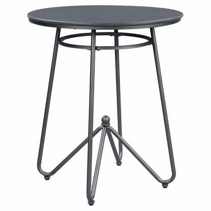 Bar Table Set: 3 Piece Industrial Counter Height Pub Table Set