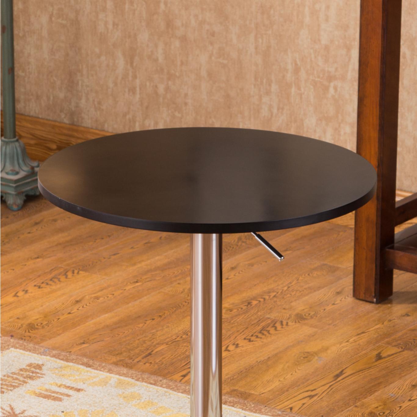 Bar Table Set: Adjustable Height Pub Table Set