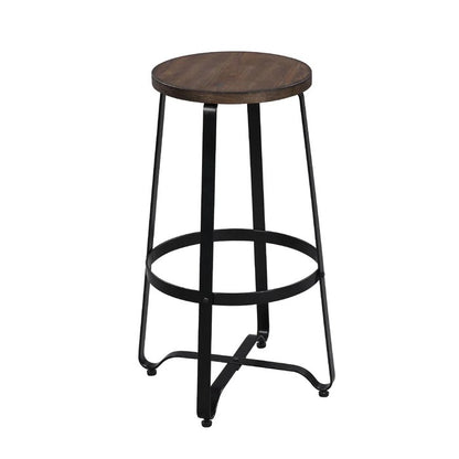Bar Table Set: Brown 2 Person Bar Table Set