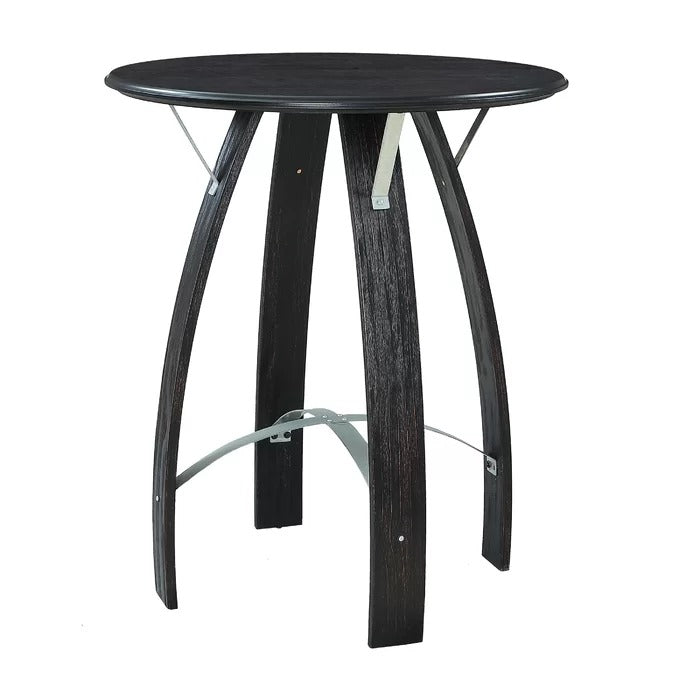 Bar Table Set: Modern Round 3 Piece Bar Table Set