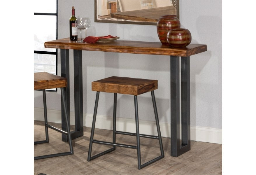 Bar Table Set: Pub table with Set of 2 Counter Stools